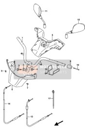 5660012J31, Mirror Assy, Rr View Lh, Suzuki, 0